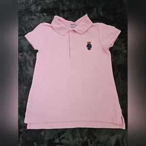 Polo Ralph Lauren teddy bear shirt Girls Size 8-10